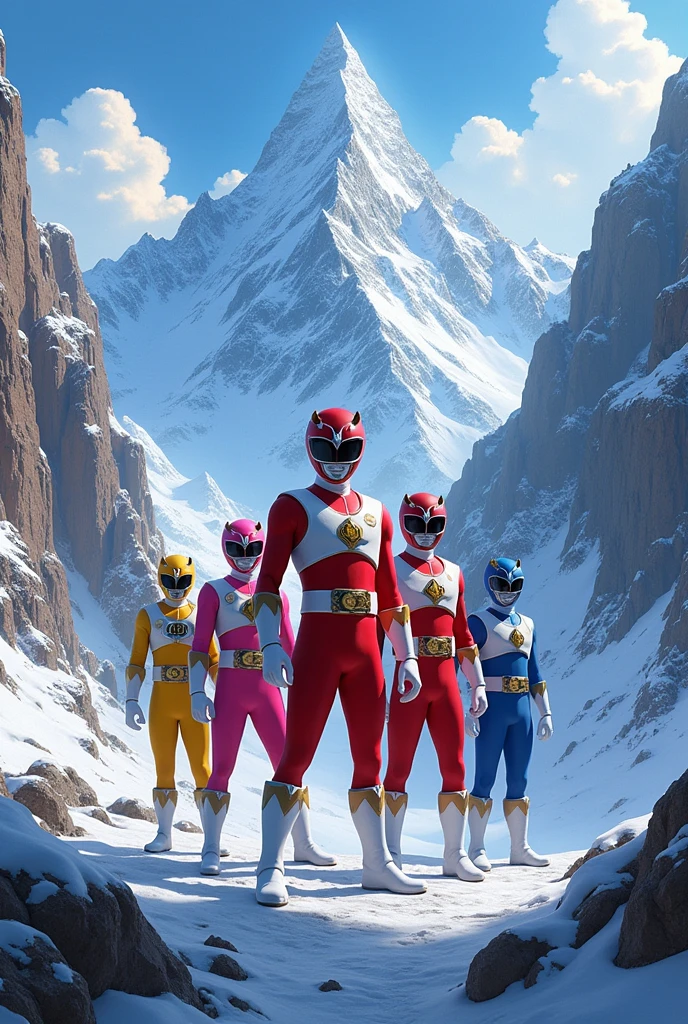 Super Sentai, Mountain motif, Group of 5