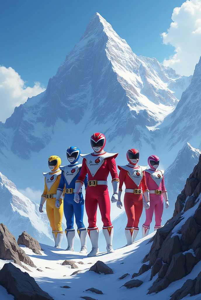 Super Sentai, Mountain motif, Group of 5