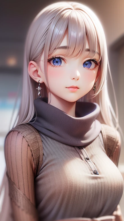 ((Detailed face, Cute Face)), (彼女は白い刺繍の入った長いスカートをyesている, Red blouse with lace, A white apron is tied around her waist, Blue socks, Brown leather shoes, She has a blue scarf wrapped around her head. yes, Her accessories include necklaces., Earrings, bracelet. 1 person)), Ultra-high resolution, (Realistic: 1.4), RAW Photos, Highest quality, (PhotoRealistic Stick), concentrated, Soft Light, ((15 years old)), ((Shiny platinum blonde silky super long straight hair, beautiful shiny bangs, Big clear sky blue eyes, Very beautiful bright eye highlights )), (( (Young Face))), (surface), (Depth of written boundary), masterpiece, (Realistic), woman, bangs, ((1 person))