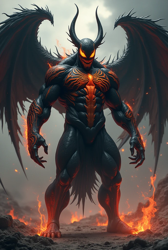 Venom and Lucifer fusion