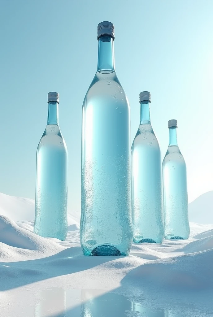 big littre mineral water bottles