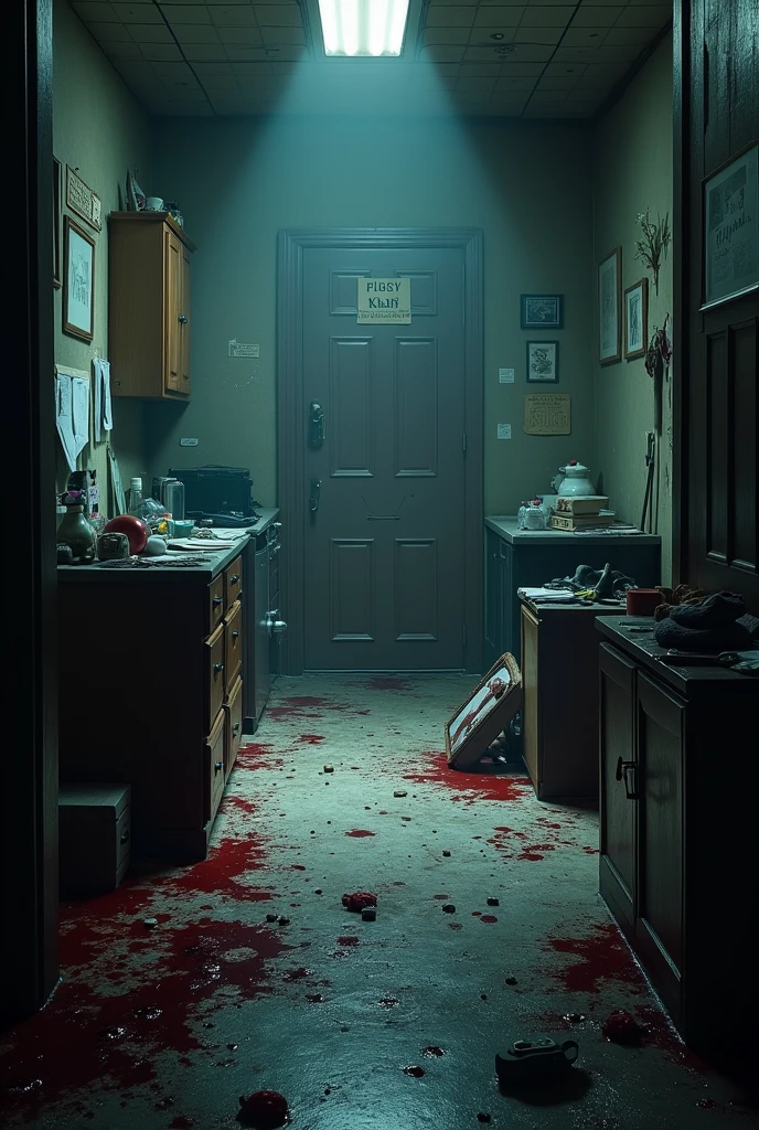 realistic crime scene
