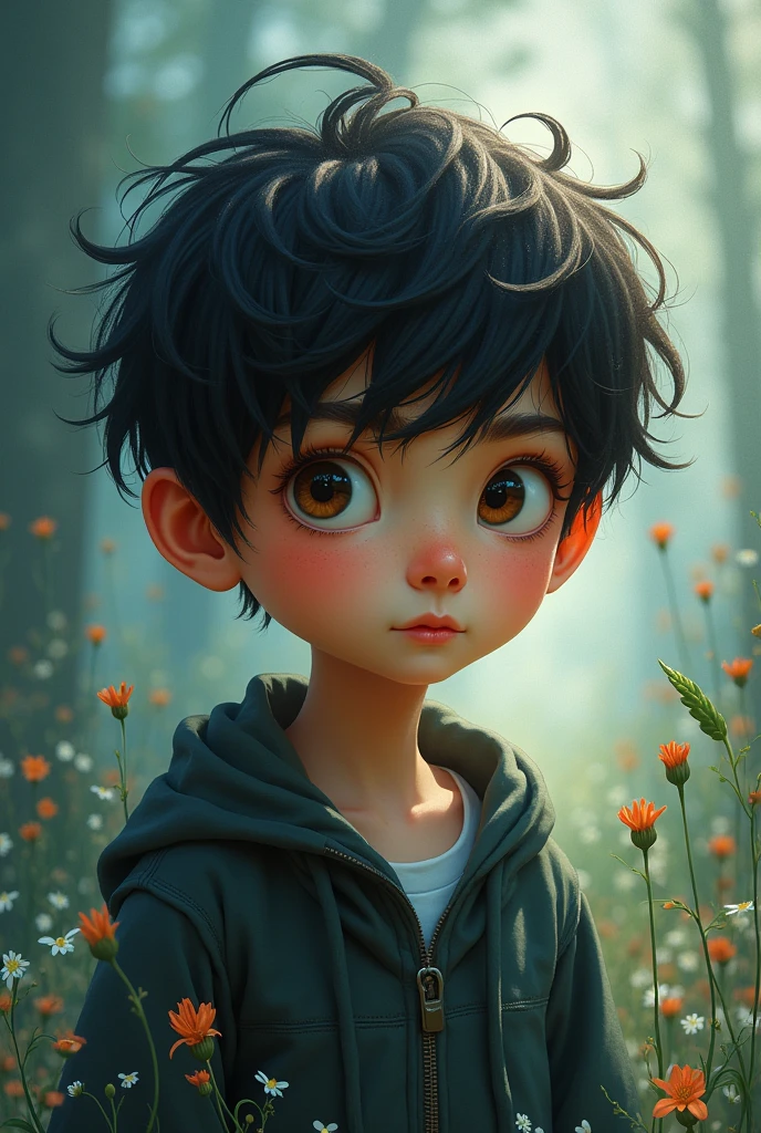 A boy unique and name sk
