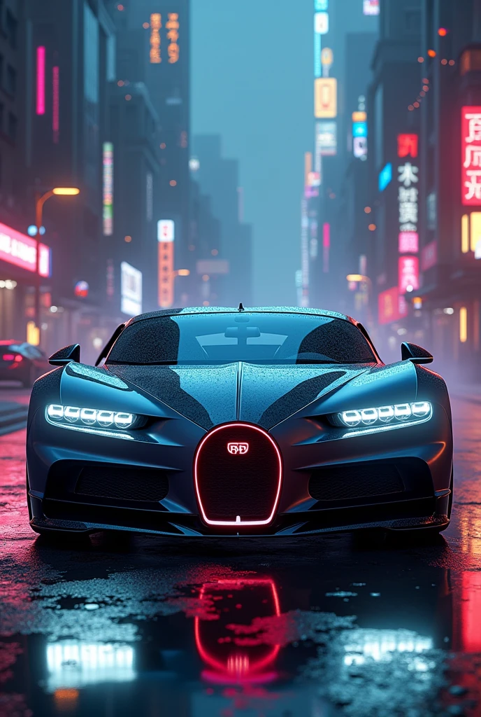 rolls royce and chiron combine car