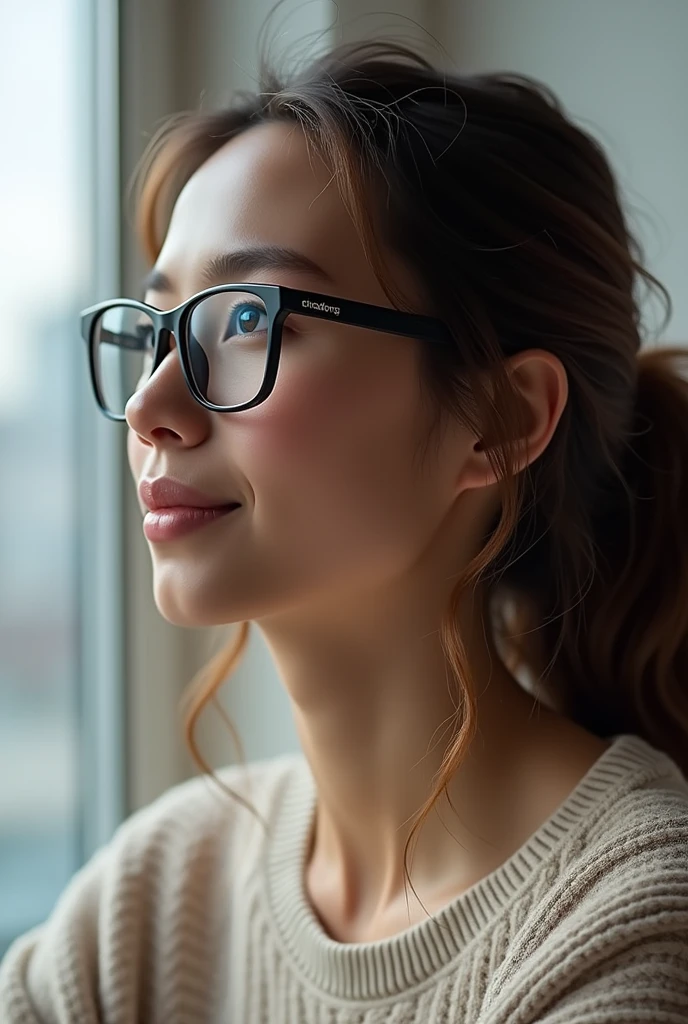 Can you design some Bluetooth glasses that also work as headphones and show specific images of the design?