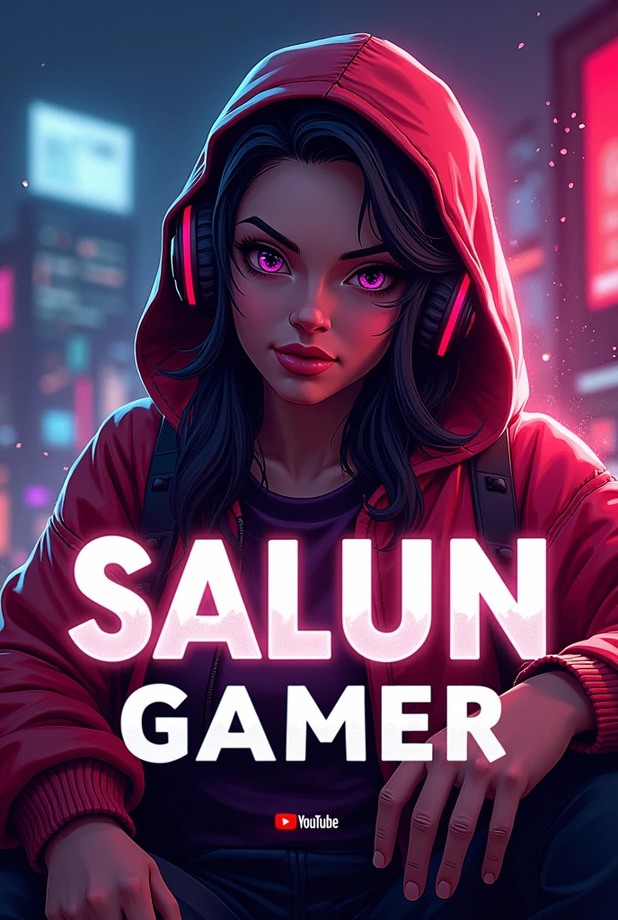YouTube profile pic  with Name SALUN GAMER

