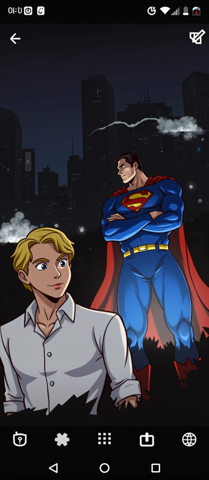 Superman fight 