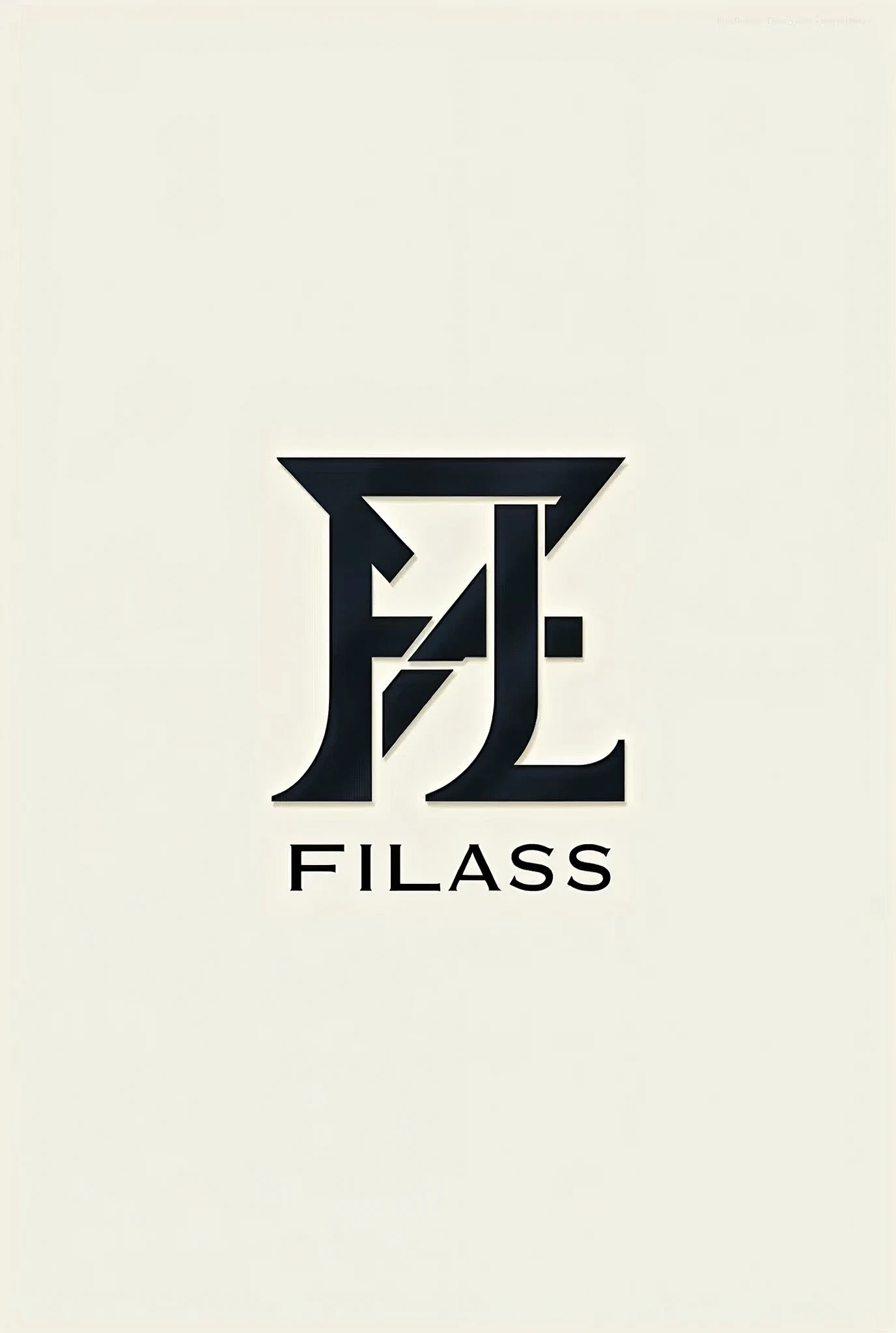 I want a logo with the name FILASS FL F and L it must come together crossed looking unique and filass must come from below