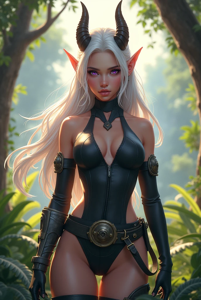 rayla, rayla, long hair, white hair, horns, pointy ears, (purple eyes:1.1),
BREAK boots, belt, bodysuit,
BREAK outdoors, nature, forest, cloud, sky, sun, day,
BREAK looking at viewer, (cowboy shot:1.5),
BREAK (masterpiece:1.2), best quality, high resolution, unity 8k wallpaper, (illustration:0.8), (beautiful detailed eyes:1.6), extremely detailed face, perfect lighting, extremely detailed CG, (perfect hands, perfect anatomy),