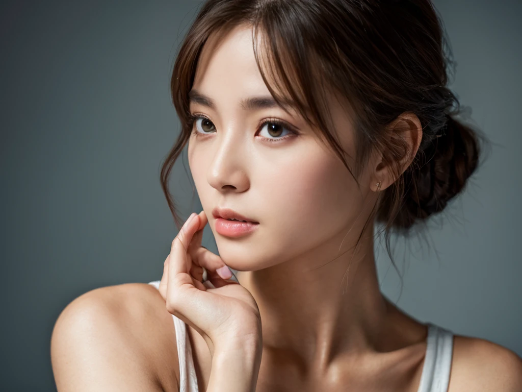 Highest quality,masterpiece,Ultra-high resolution,(Actual:1.4),Original photo,Ultra-high resolution,8k,face,Real,up