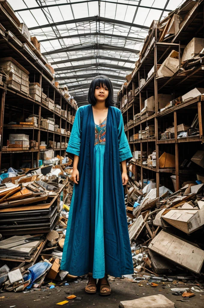 Junk, Giant vengeful spirit, Junkの怪物, Giant scrapyard, factory
