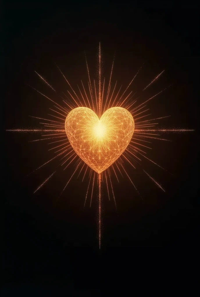 Jesus Heart wallpaper with black background