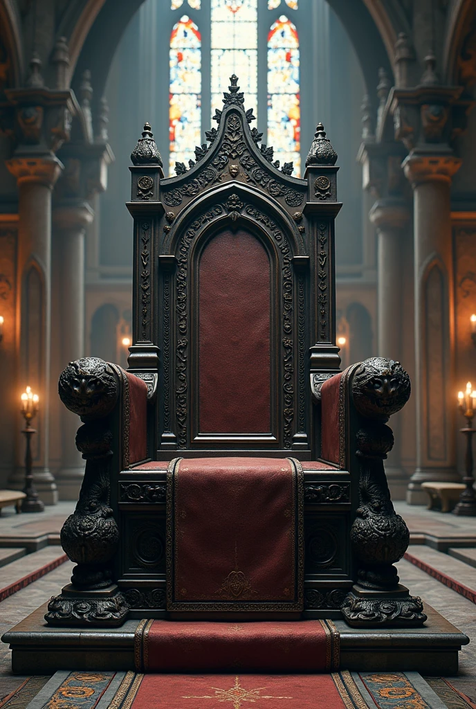 A medieval style throne
