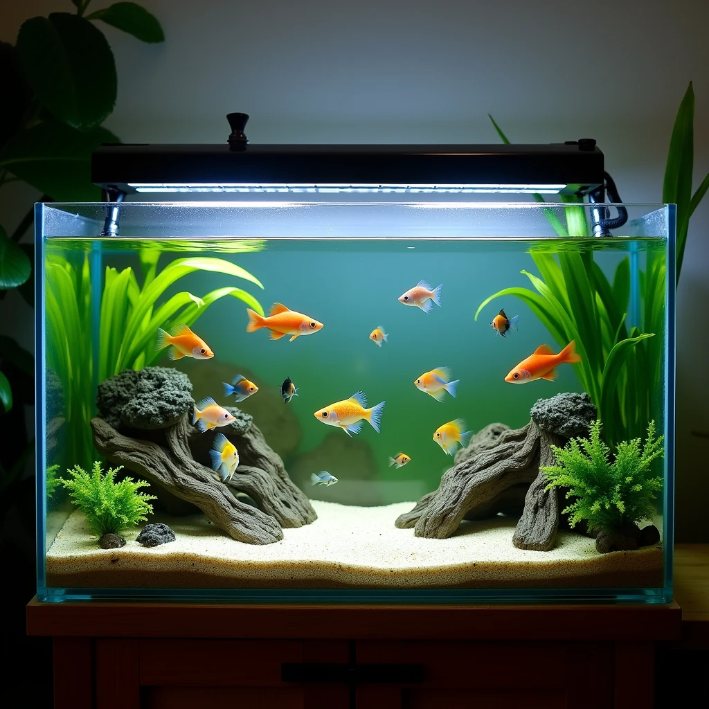 Regular fish tank