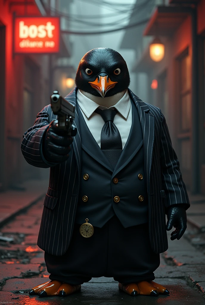 Gangster Penguin