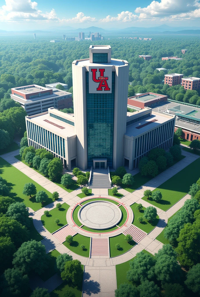 Grab the UA High School from My Hero Academia
