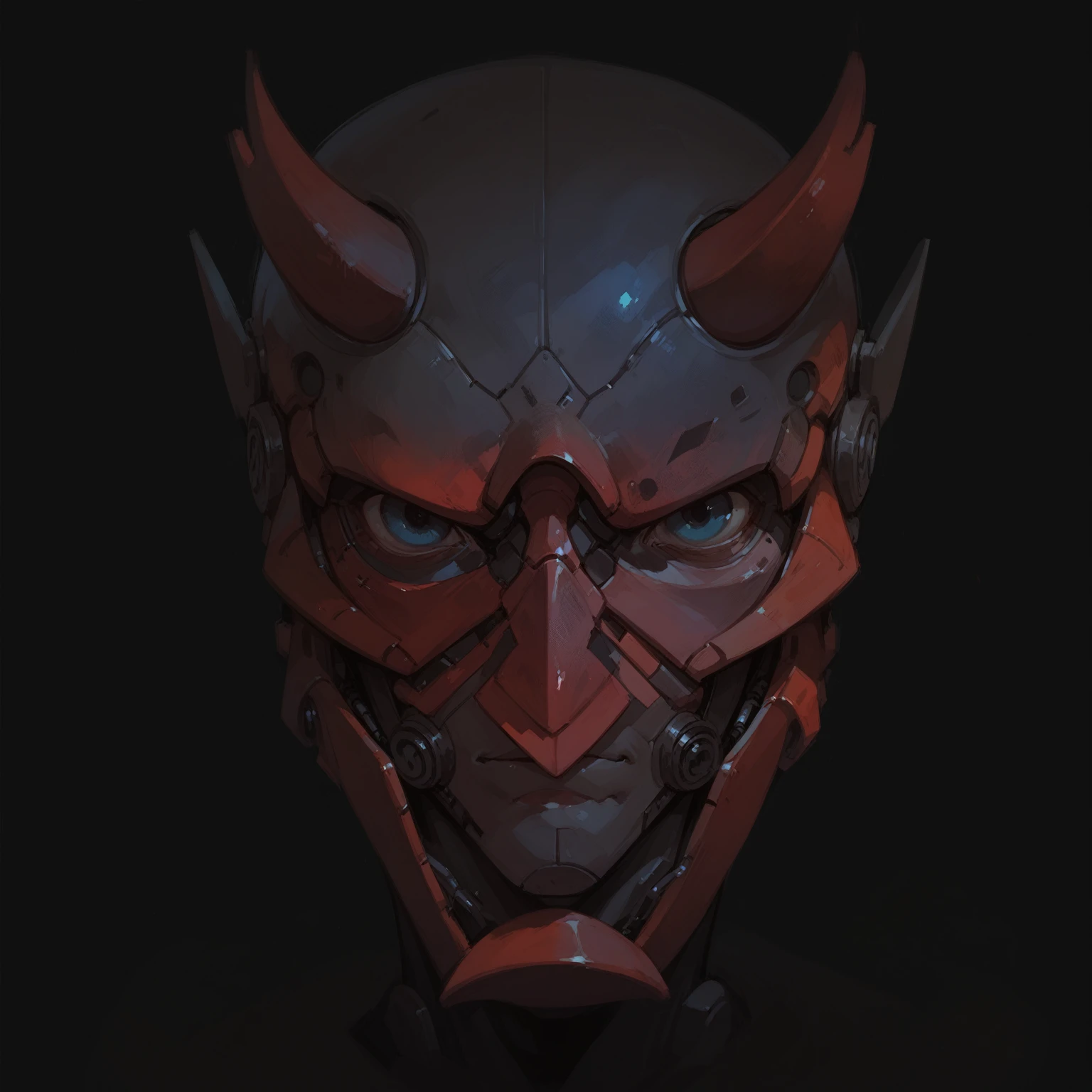 Mechanical Hannya Mask