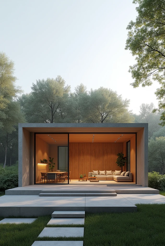 6x15m Minimalist Modular Home