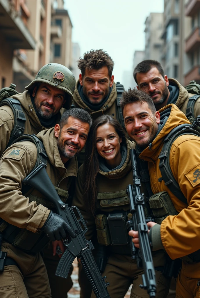 The Warzone 2 characters taking a selfie