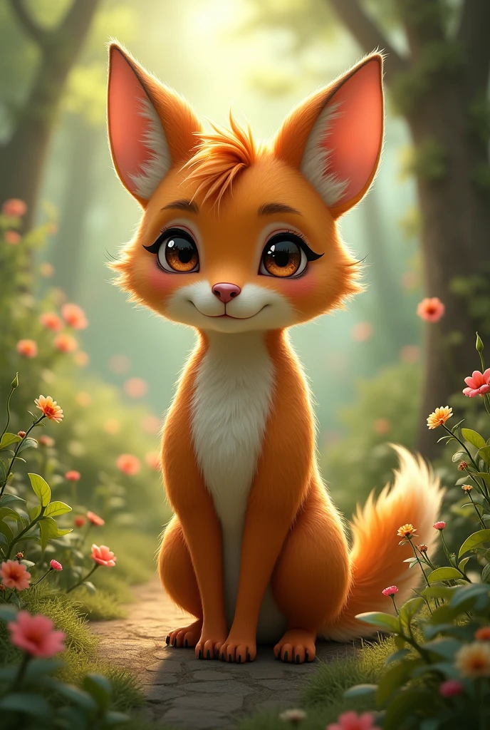 Fassa uma furry garota