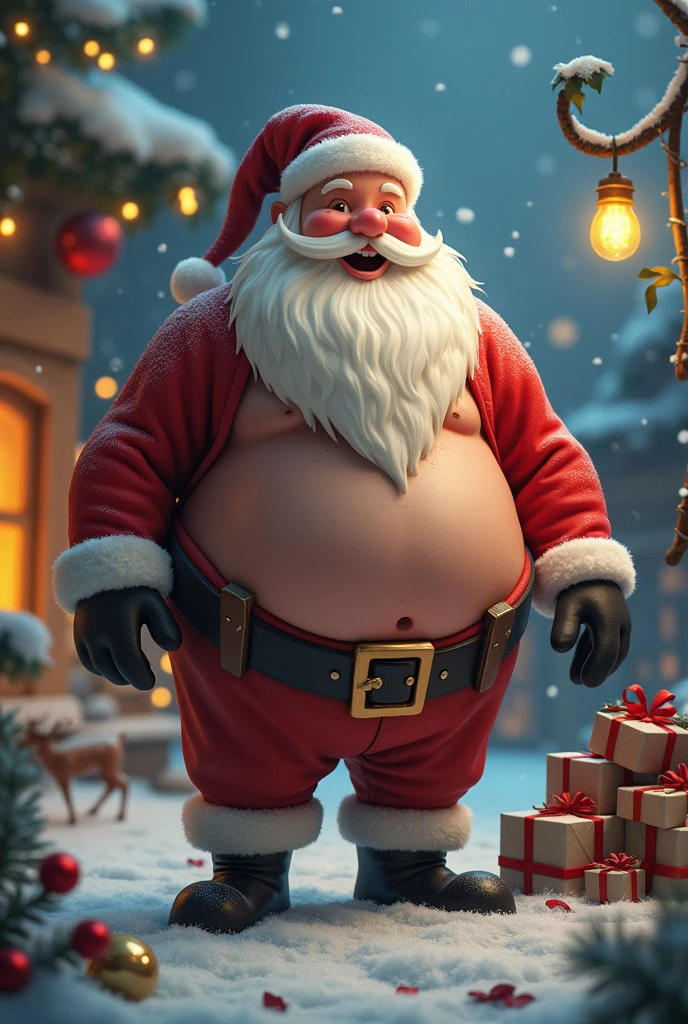 Naked Santa Claus