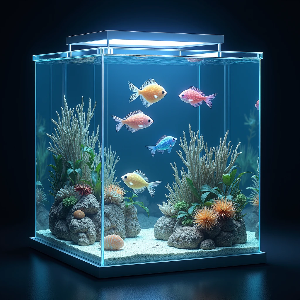 Rare Fish Tank,crystal