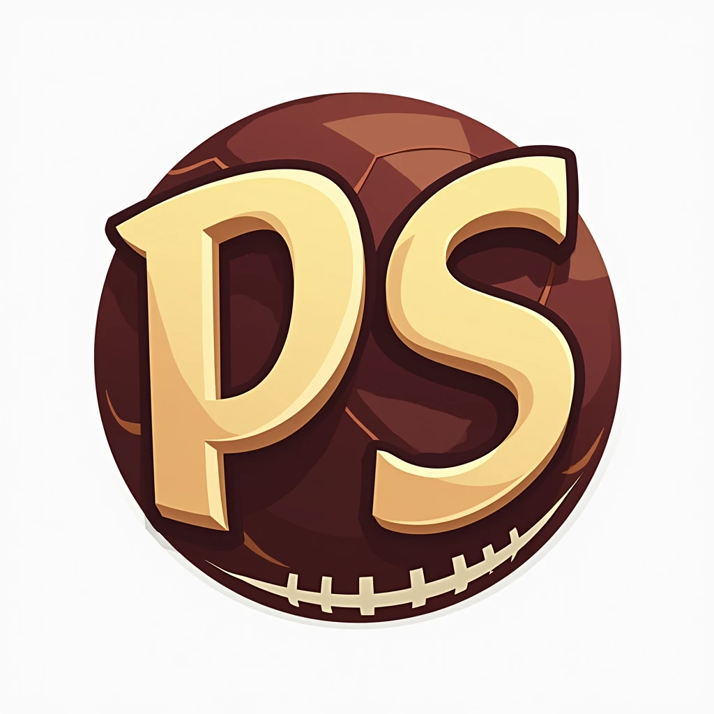 a football logo with the letters psc