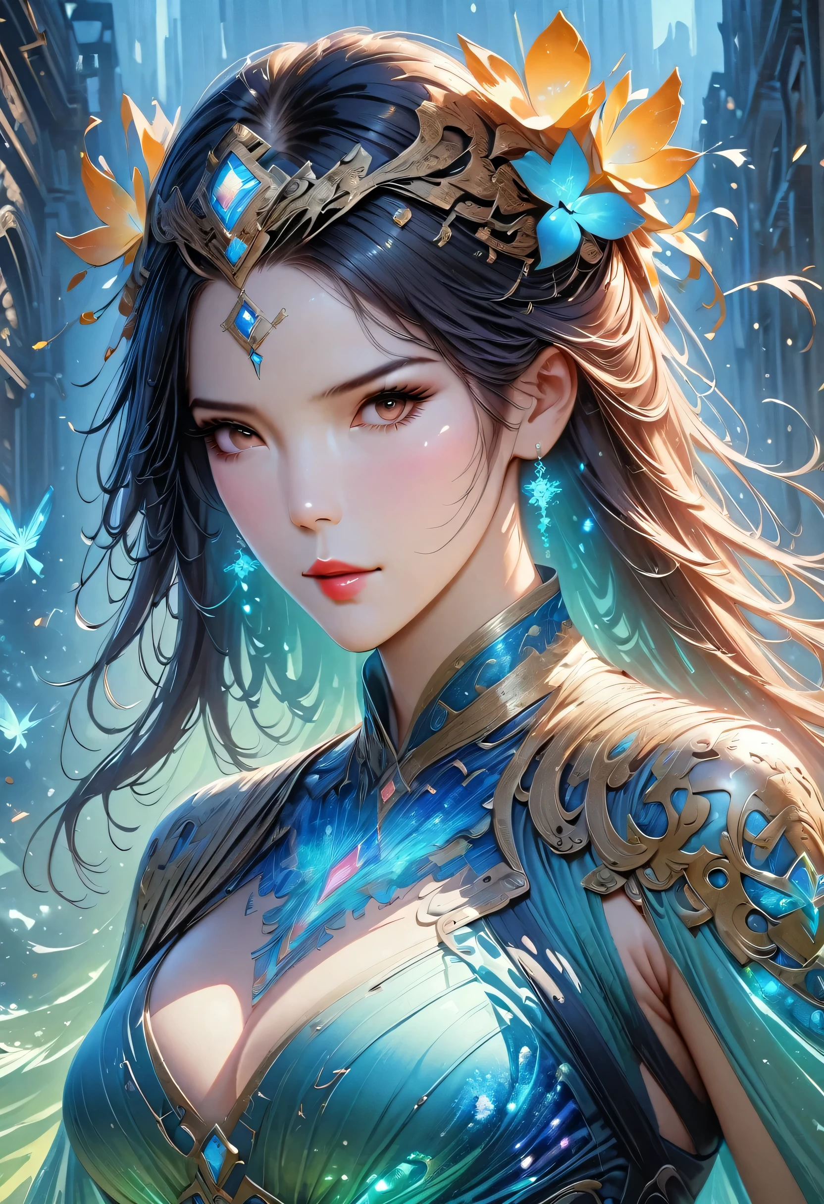 beautiful detailed boy, handsome, extremely detailed face, (fractal art:1.3), colorful, most detailed, (perfect face), glowing skin, high resolution, chanterelle mushroom, extremely detailed dress, detailed background, (best quality,4k,8k,highres,masterpiece:1.2),ultra-detailed,(realistic,photorealistic,photo-realistic:1.37)