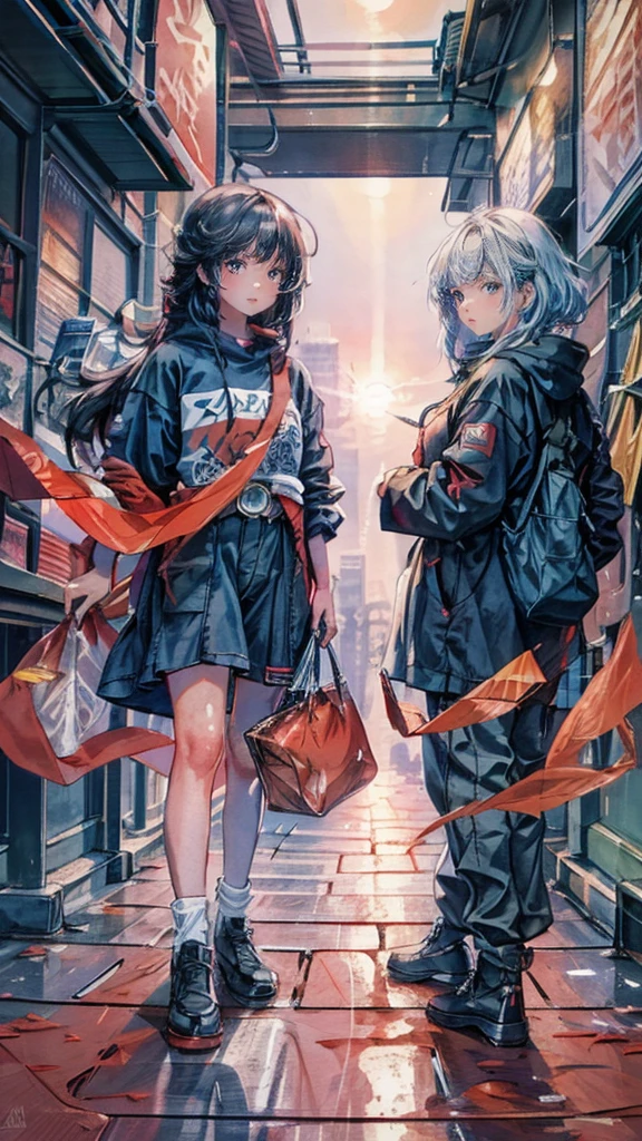 A single Japanese woman, tanned skin, with 80s Japanese hair style, both eyes glow red, wearing full body cybernetic android suit black with red accents, cloths made from red copper and carbon fiber,
absurdres, highres, ultra detailed,
BREAK
, Create an image using a prism effect, with light refracting and creating a colorful, fractured screen appearance.
BREAK
, Design an image with a fisheye lens effect, capturing a ective.
BREAK
, Capture a city scape, with towering buildings, dappled sunlight, and a sense of tranquility and natural beauty.
BREAK
, Illustrate a dystopian world, using only vintage shades , vivid colors to convey depth, emotion, and a striking visual impact.