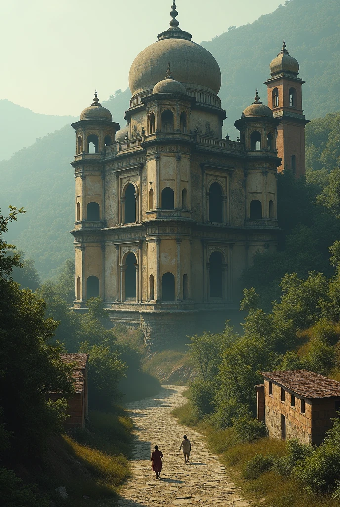In the year 1940, there was a ruined palace near village Barsana in Uttar Pradesh