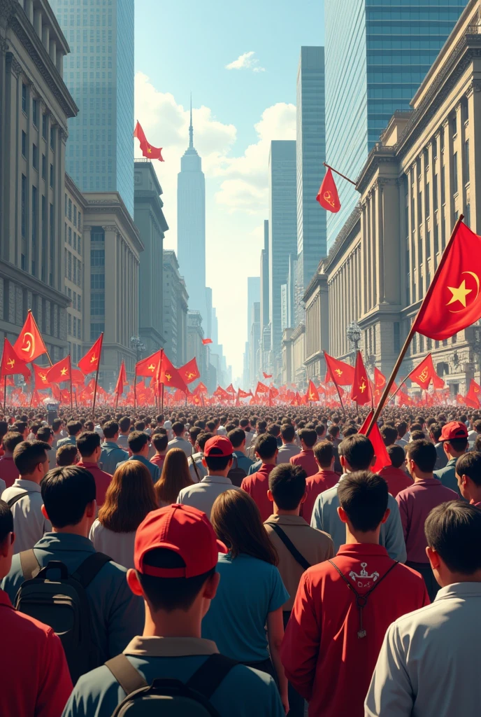CPLO workers protest against the government