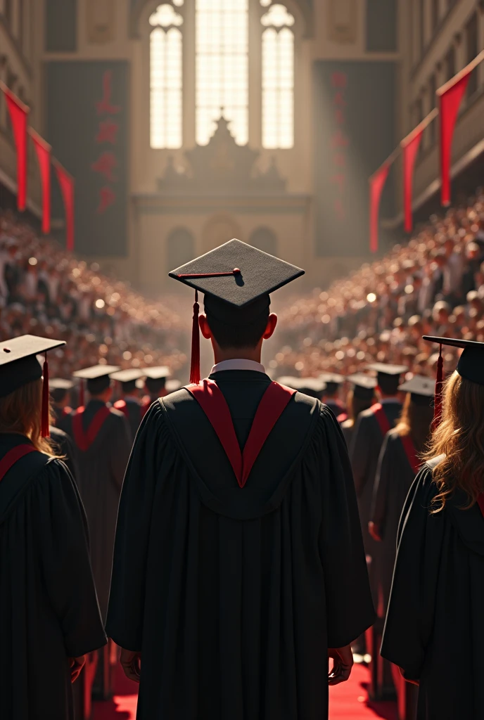 (photorealism:1.2), graduation