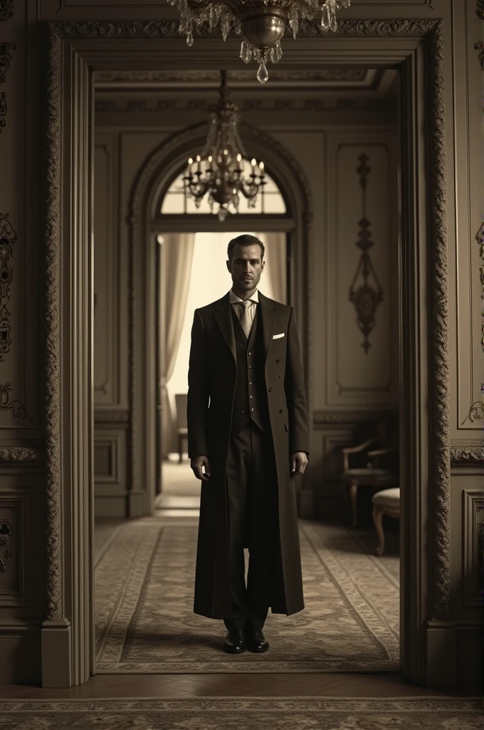 Found an old photo as soon as I entered the mansion