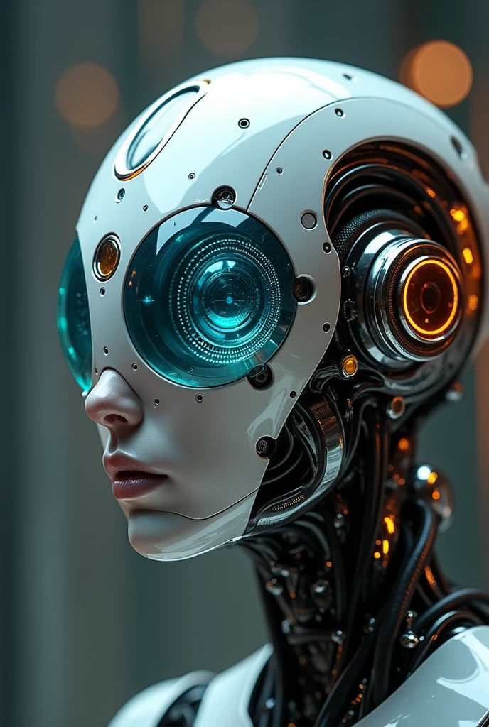 With that eye, make a robotic eye 