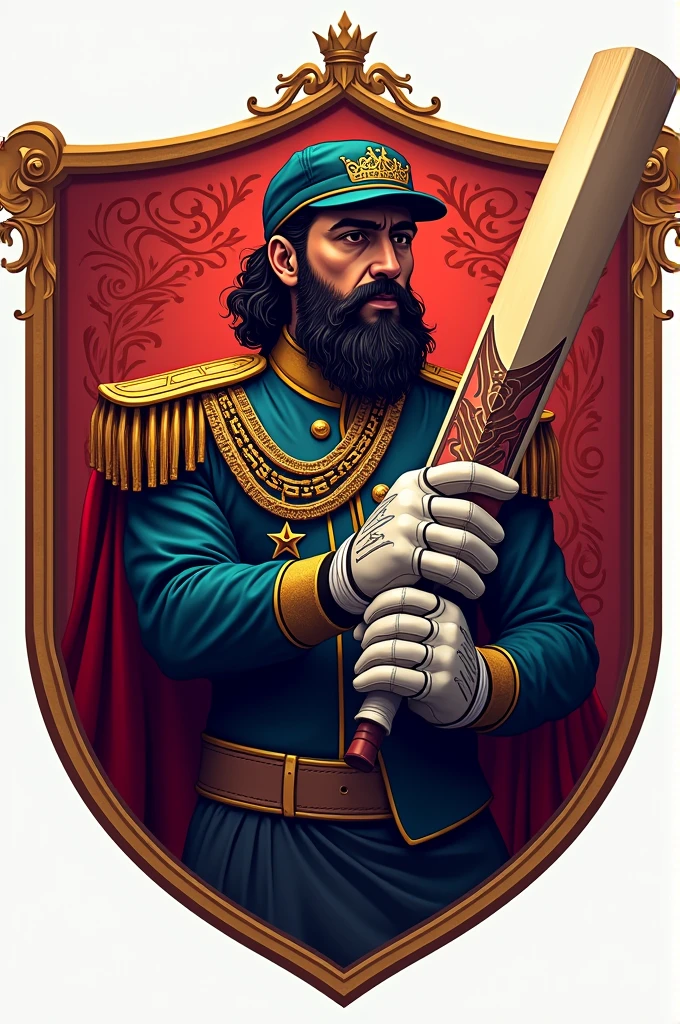 Create cricket logo for Royal