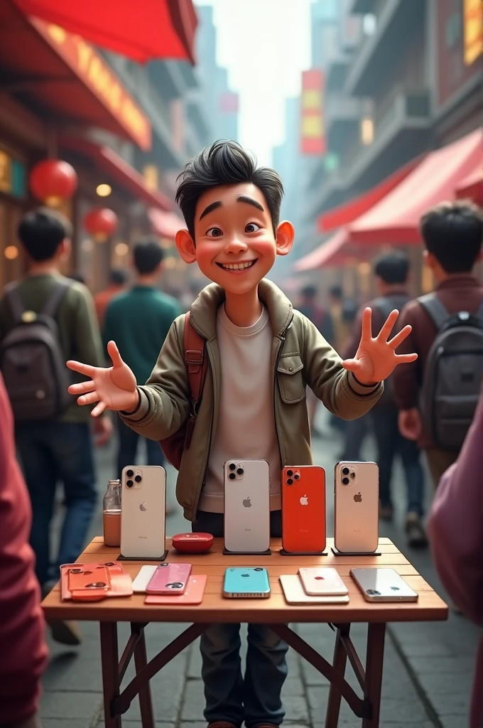 Make me a Chinese selling iPhones