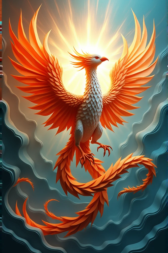 Create a paper phoenix