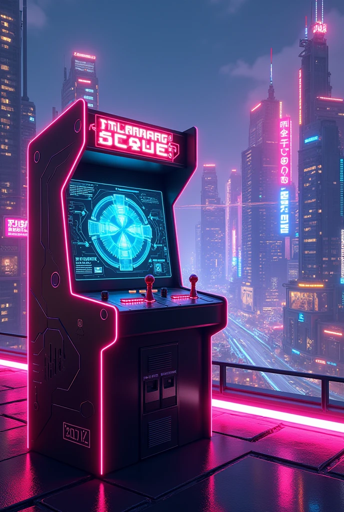 Ninjatech , Science Fiction, Ninja, Large piece of metal , (Cyberpunk:1.2) , Neon, (Simple background:1.3), (cube:1.2), spade ,poker, weighted companion cube