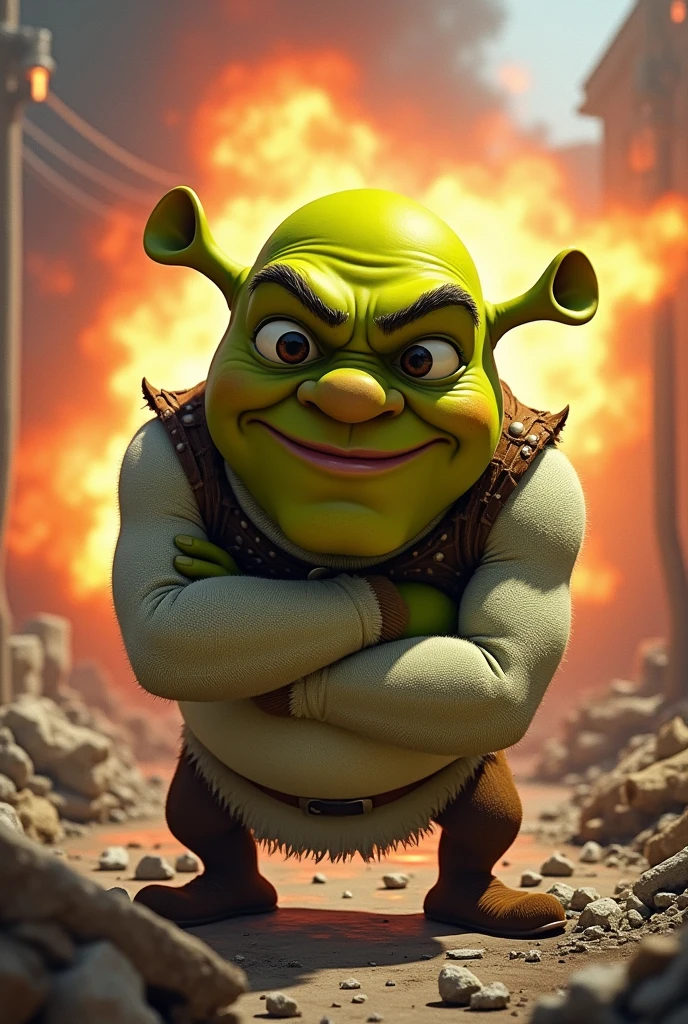 Shrek bombed