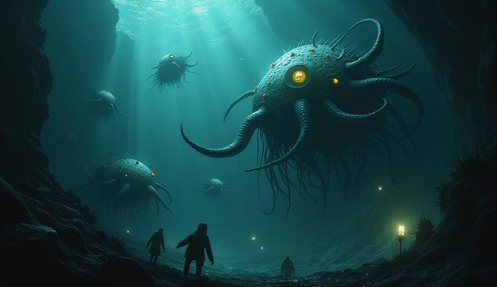 Deep-sea creatures