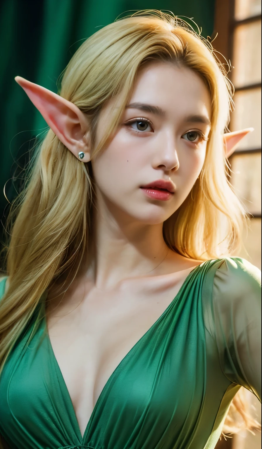 smaller elf ear, shorter elf ear