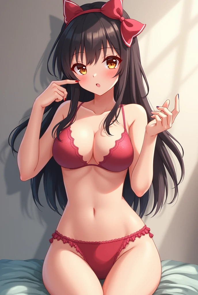 Make a naked anime girl, without panties, shows pussy, Masturbates