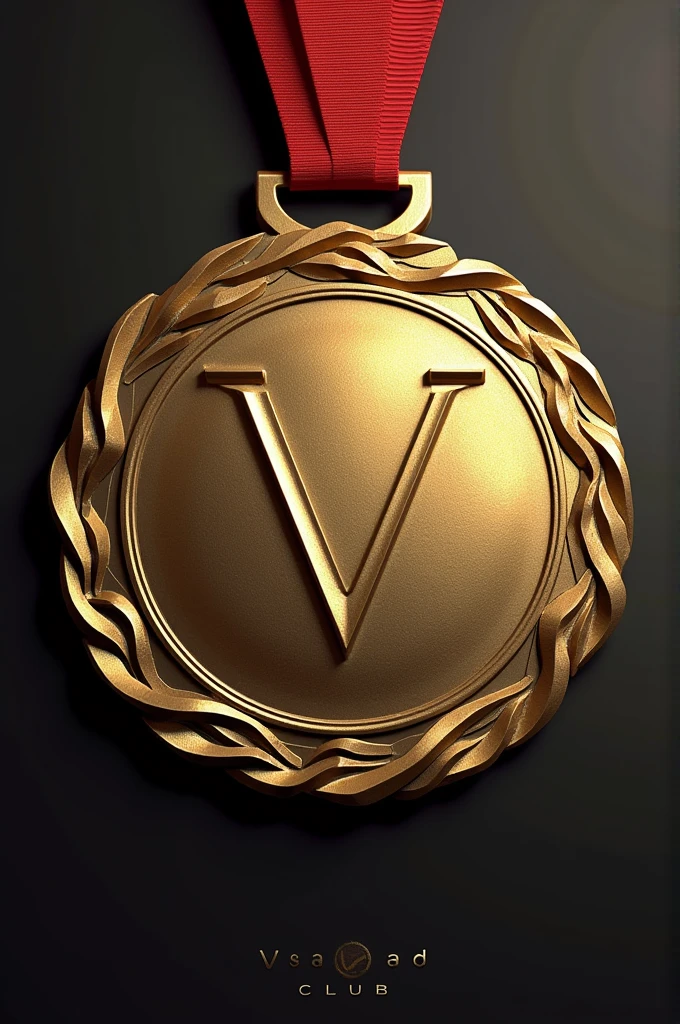 Sports Medal, Valsaid Club logo in the center 