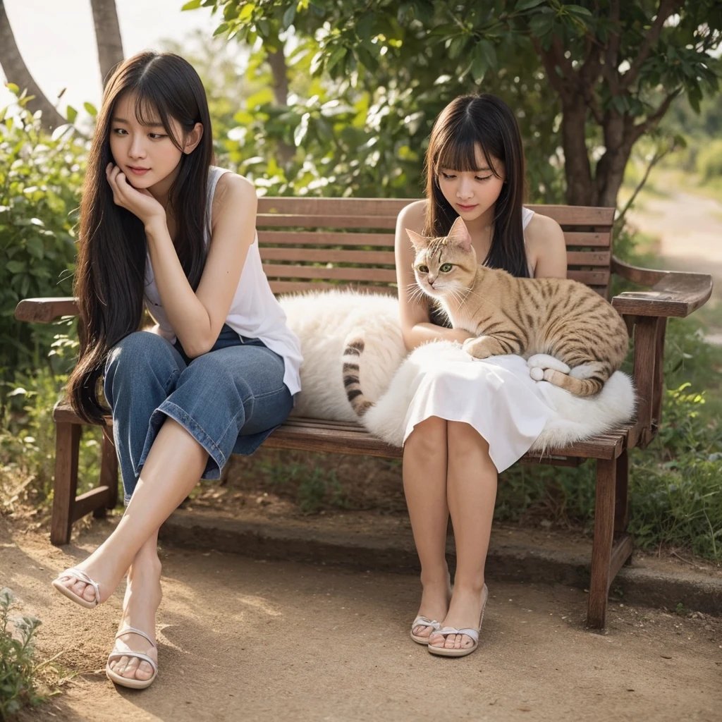 Okay!! This is a new song about a cat called "My Heart's Meow":
**My Heart's Meow**
*Verse 1:*
Meow, Meow, little cat, soft fur
Walking along, the warm sunlight
Clear eyes sparkle, looking at the world with sweetness
Meow, Meow, little cat, happy heart
*Chorus:*
My Heart's Meow เจ้าแมวแสนซน
กอดเจ้าก่อนนอน ฝันดีไม่ต้องห่วง
My Heart's Meow อยู่ใกล้เสมอ
แมวเหมียวเพื่อนรัก เราจะอยู่ด้วยกัน
*Verse 2:*
Meow, Meow, at night, the stars shine bright
You walk quietly, listening to the gentle wind
Lying beside you, warm and never lonely
Meow, Meow, the cat who loves you only
*Chorus:*
My Heart's Meow เจ้าแมวแสนซน
กอดเจ้าก่อนนอน ฝันดีไม่ต้องห่วง
My Heart's Meow อยู่ใกล้เสมอ
แมวเหมียวเพื่อนรัก เราจะอยู่ด้วยกัน
*Bridge:*
No matter what day, I'll be right here
My meow, you're everything in my heart
Wherever you go, I'll follow you everywhere
Love for my cat, nothing can change
*Chorus:*
My Heart's Meow เจ้าแมวแสนซน
กอดเจ้าก่อนนอน ฝันดีไม่ต้องห่วง
My Heart's Meow อยู่ใกล้เสมอ
แมวเหมียวเพื่อนรัก เราจะอยู่ด้วยกัน
*lain:*
แมวMy Heart's Meow เราจะอยู่ด้วยกัน
แมวMy Heart's Meow ตลอดไป...