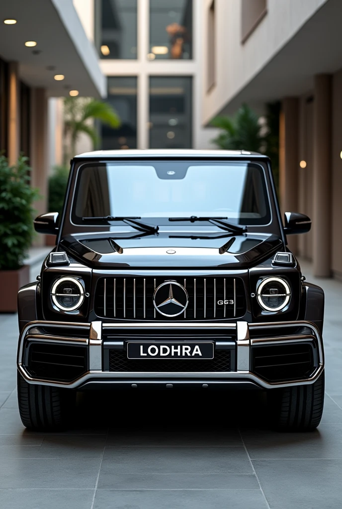 A g wagon g63 name plate LODHRA 