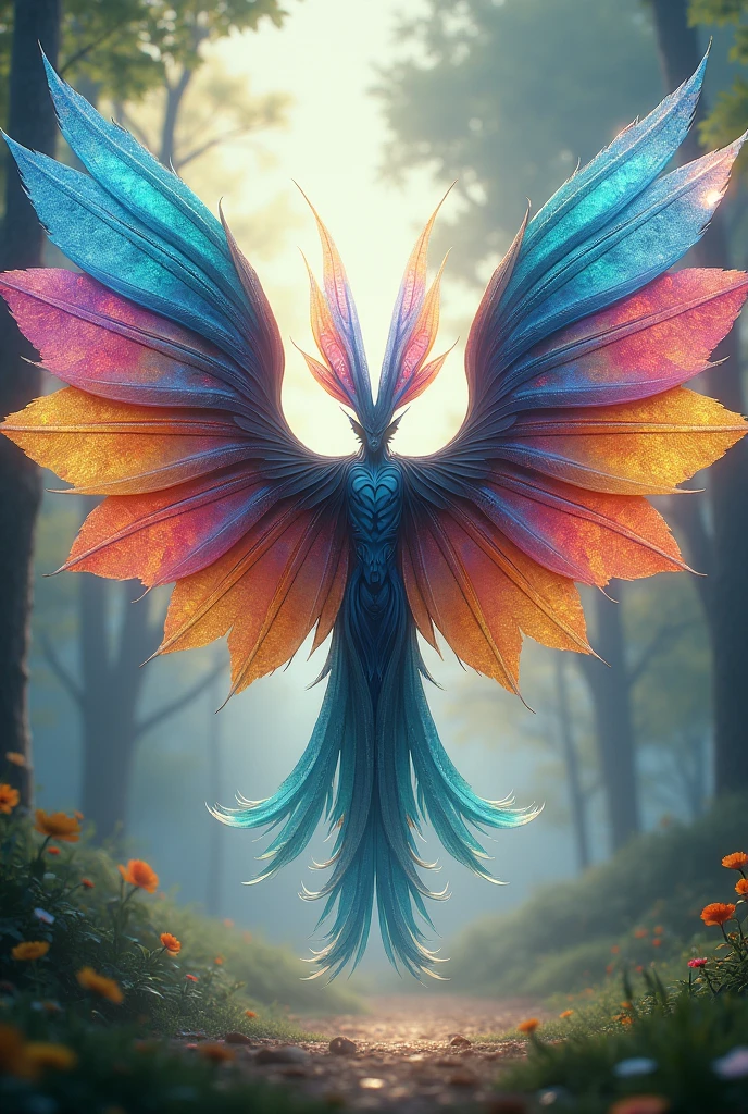 7 colorful wing