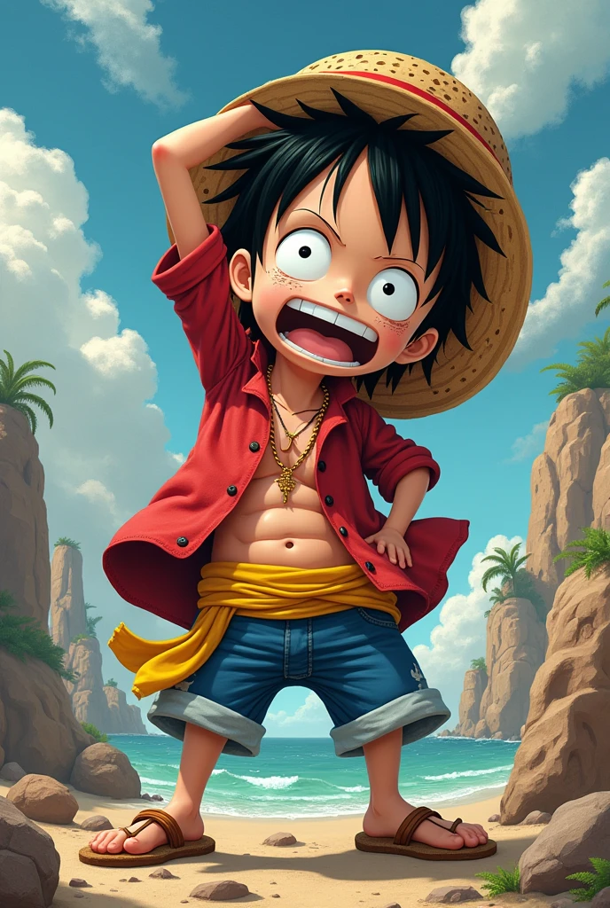 Has el pené de luffy