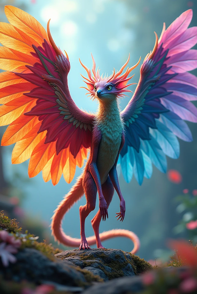 colorful color wing