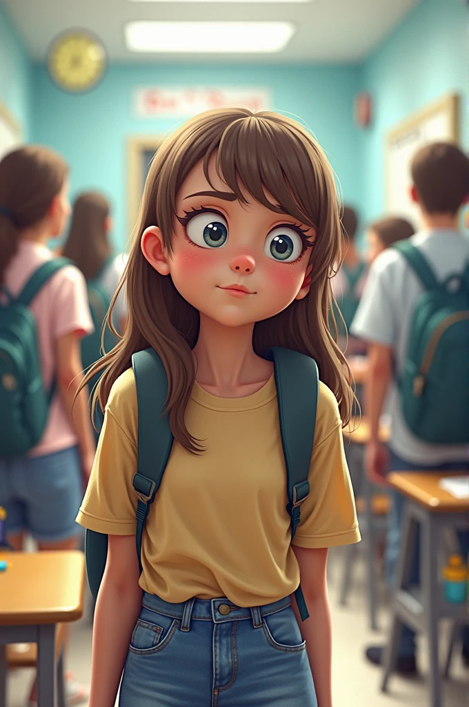 Create a funny meme about school