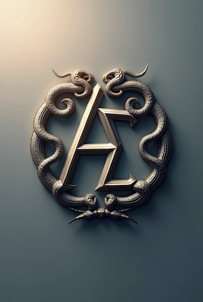 Clean Modern Logo For a company called "AEGIS Records". Play with the combination of "A" and "E", and include Medusa/Versace features